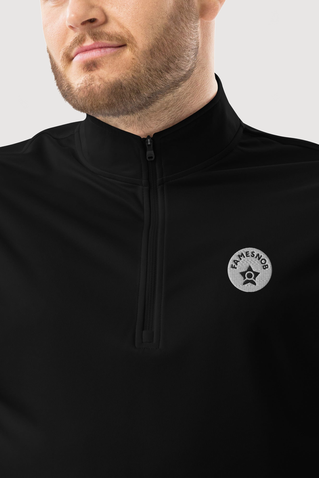 Adidas Quarter Zip Pullover - Famesnob