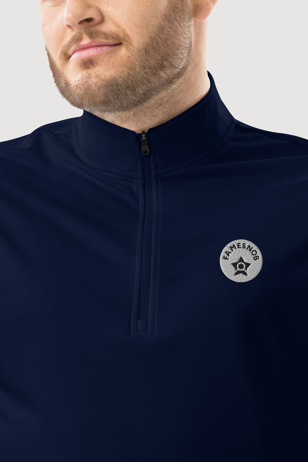 Adidas Quarter Zip Pullover - Famesnob