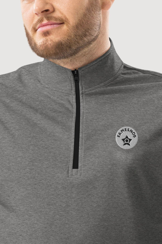 Adidas Quarter Zip Pullover - Famesnob