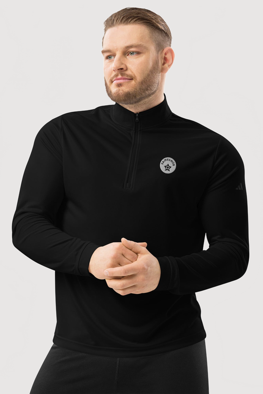 Adidas Quarter Zip Pullover - Famesnob