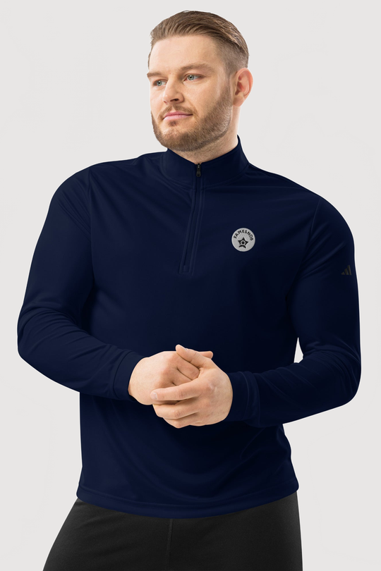 Adidas Quarter Zip Pullover - Famesnob