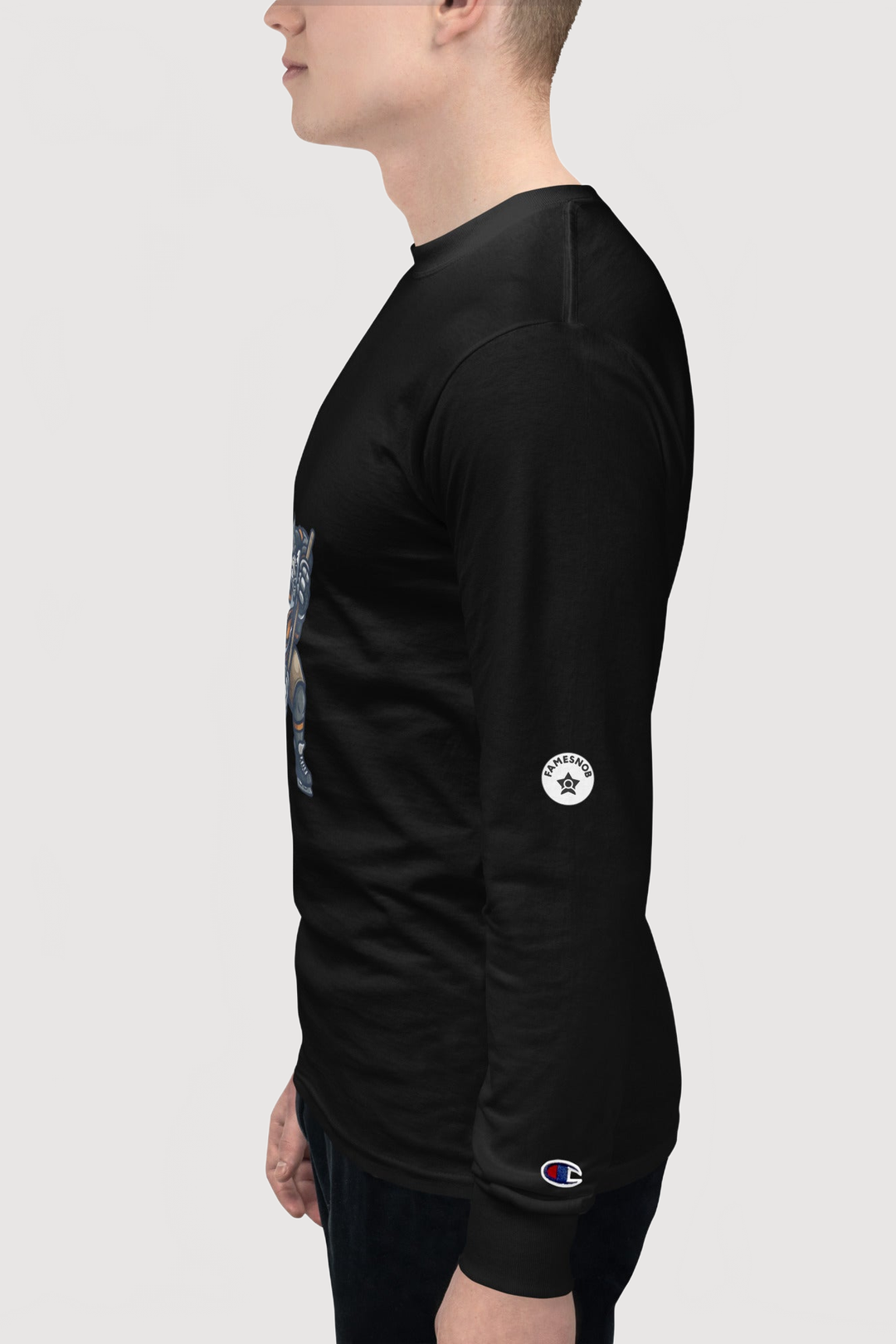 Champion Long Sleeve T-shirt - Famesnob