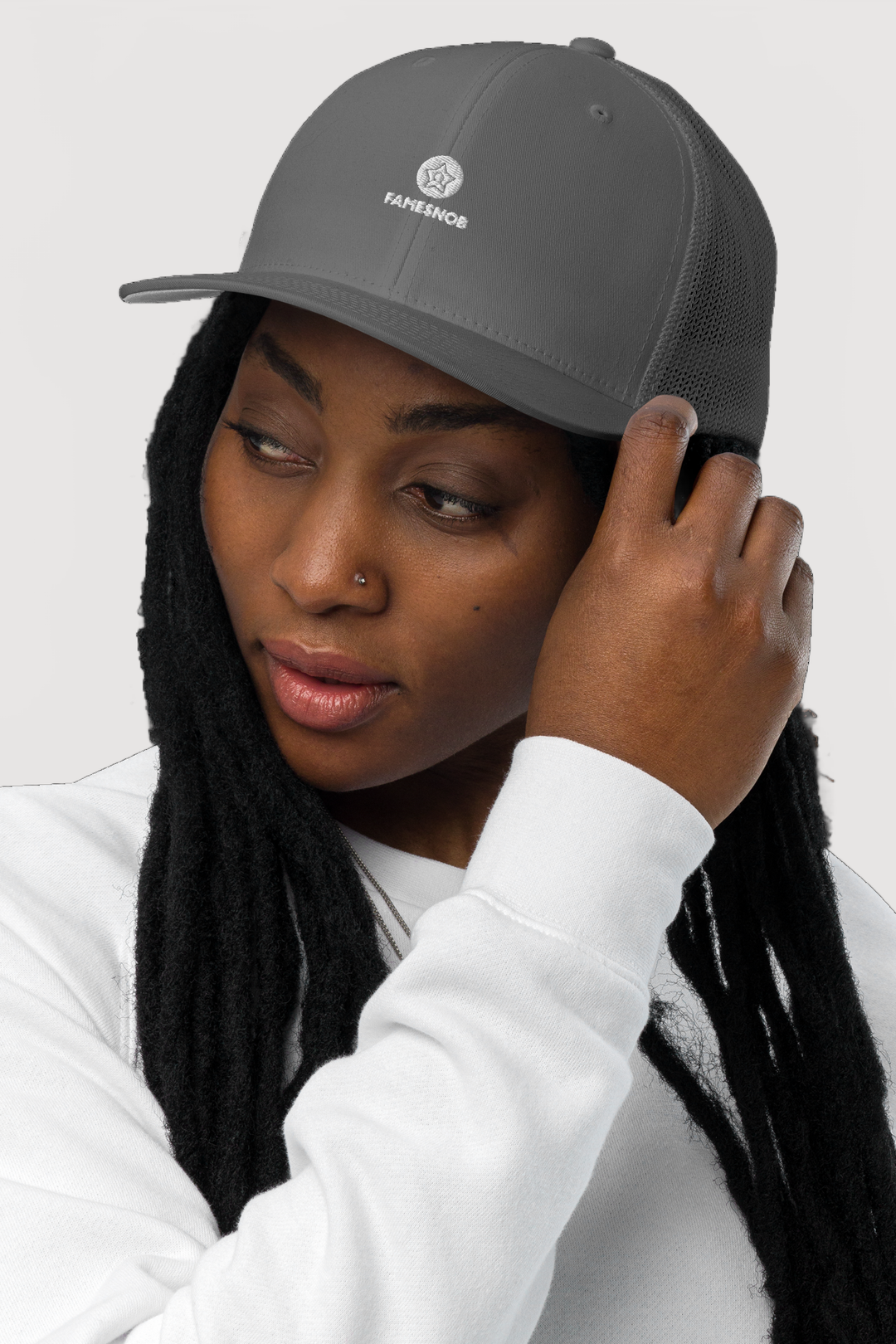 Closed-Back Trucker Cap | Flexfit - Famesnob