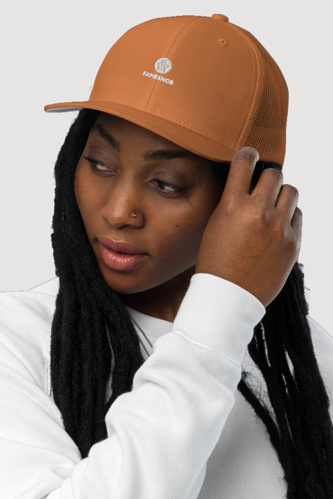 Closed-Back Trucker Cap | Flexfit - Famesnob