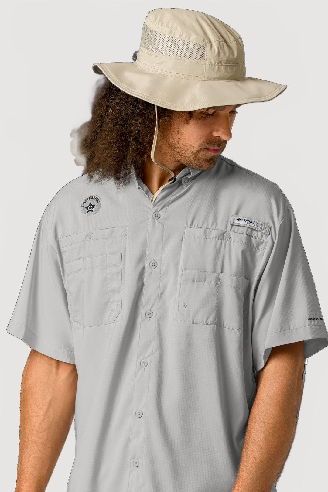 Columbia Short Sleeve Button Shirt - Famesnob