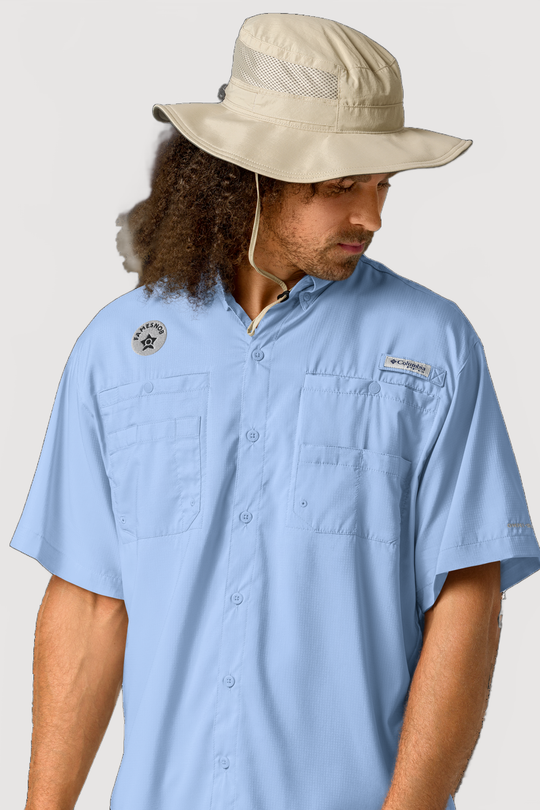 Columbia Short Sleeve Button Shirt - Famesnob