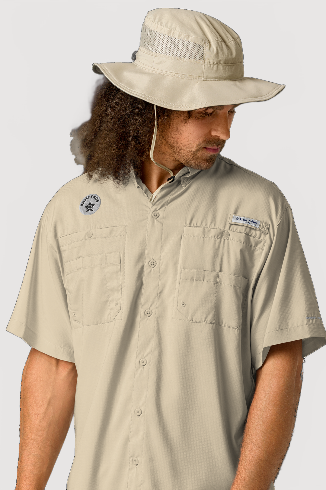 Columbia Short Sleeve Button Shirt - Famesnob
