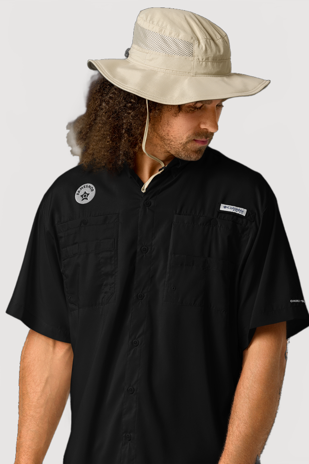 Columbia Short Sleeve Button Shirt - Famesnob