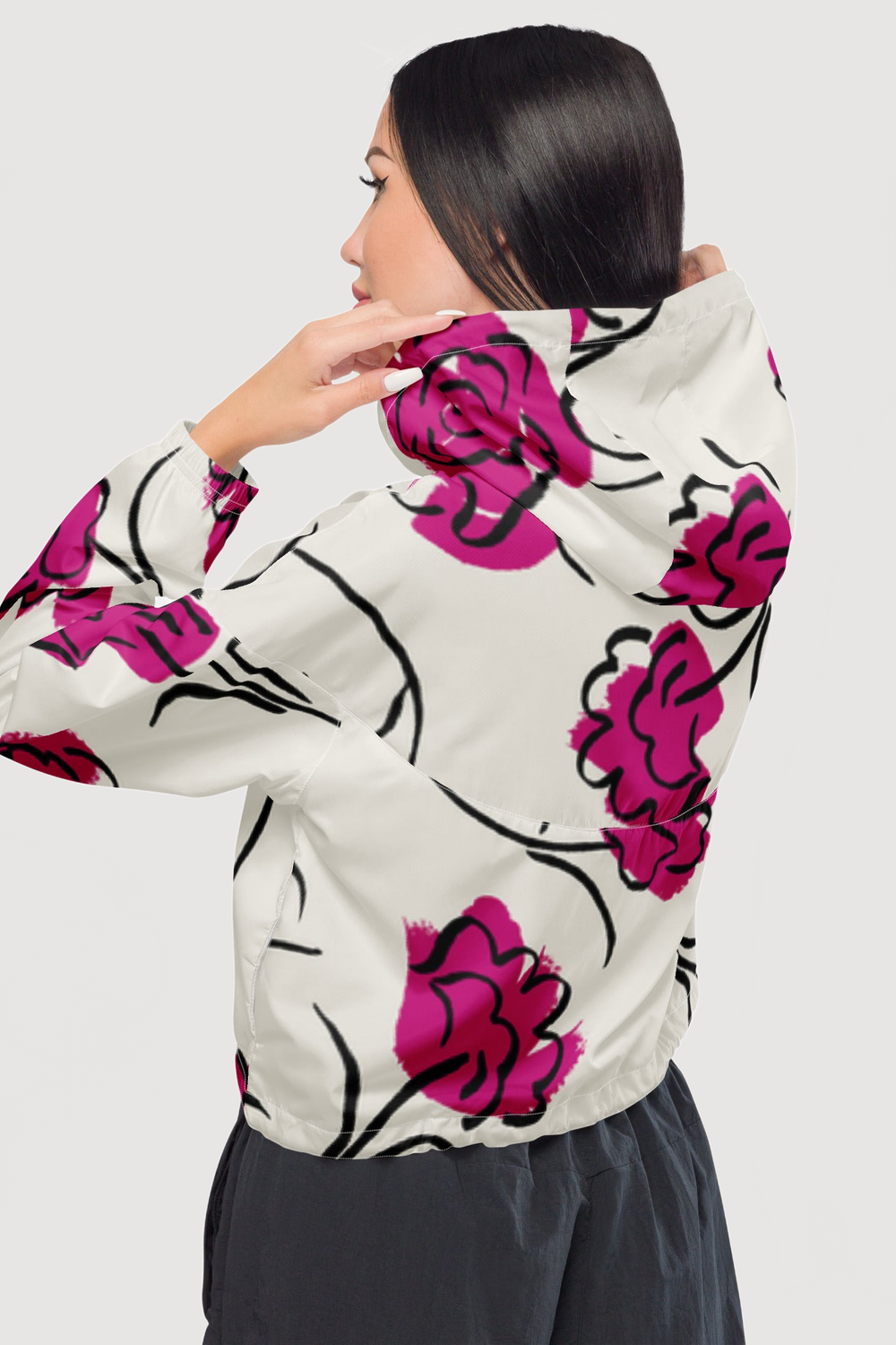 Cropped Windbreaker - Famesnob