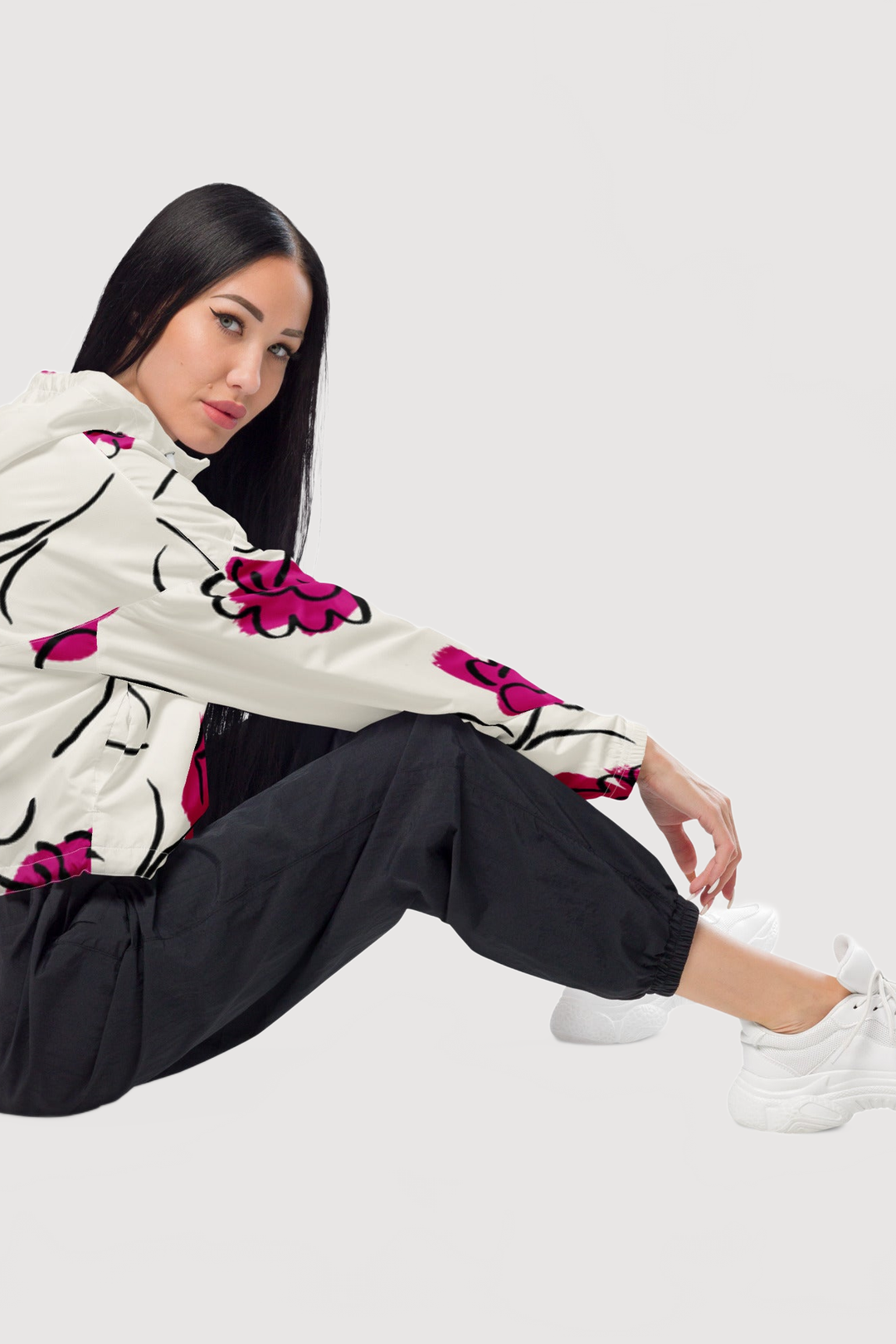 Cropped Windbreaker - Famesnob