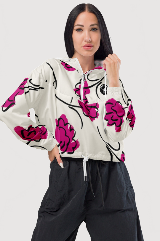 Cropped Windbreaker - Famesnob