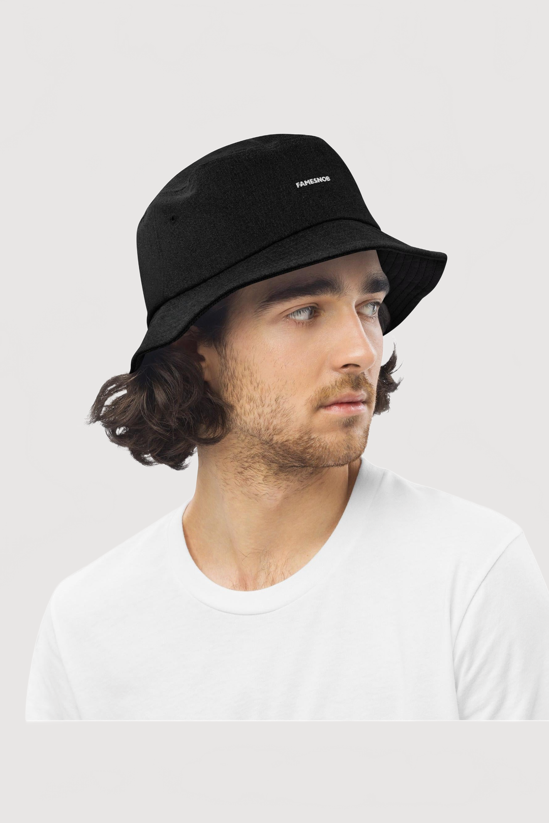 Denim Bucket Hat - Famesnob
