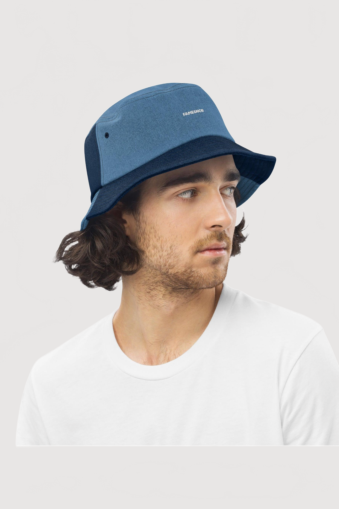 Denim Bucket Hat - Famesnob