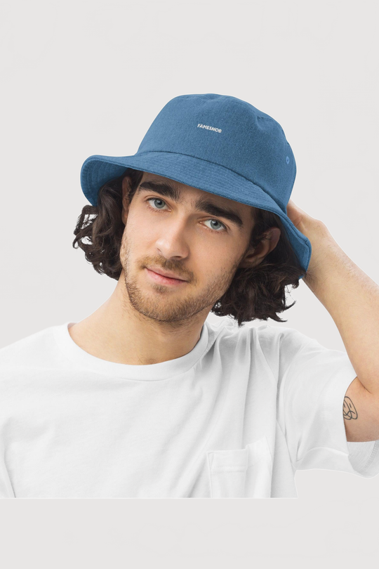 Denim Bucket Hat - Famesnob