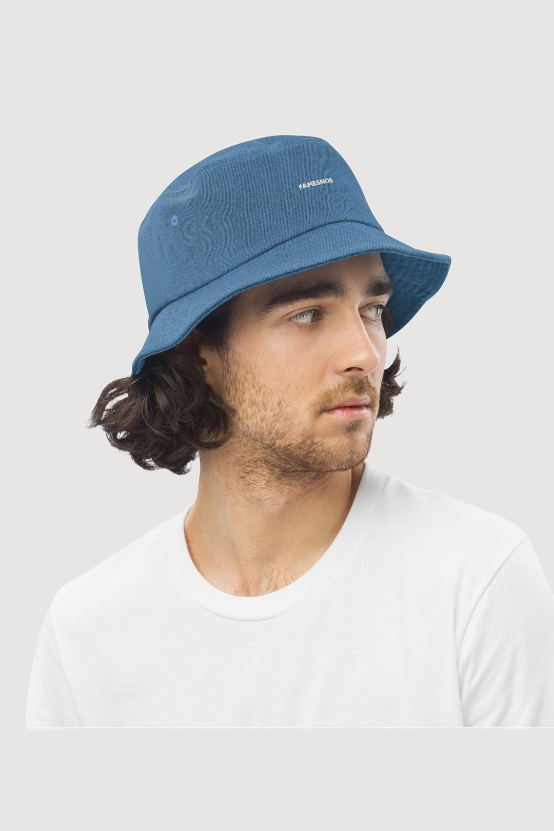 Denim Bucket Hat - Famesnob