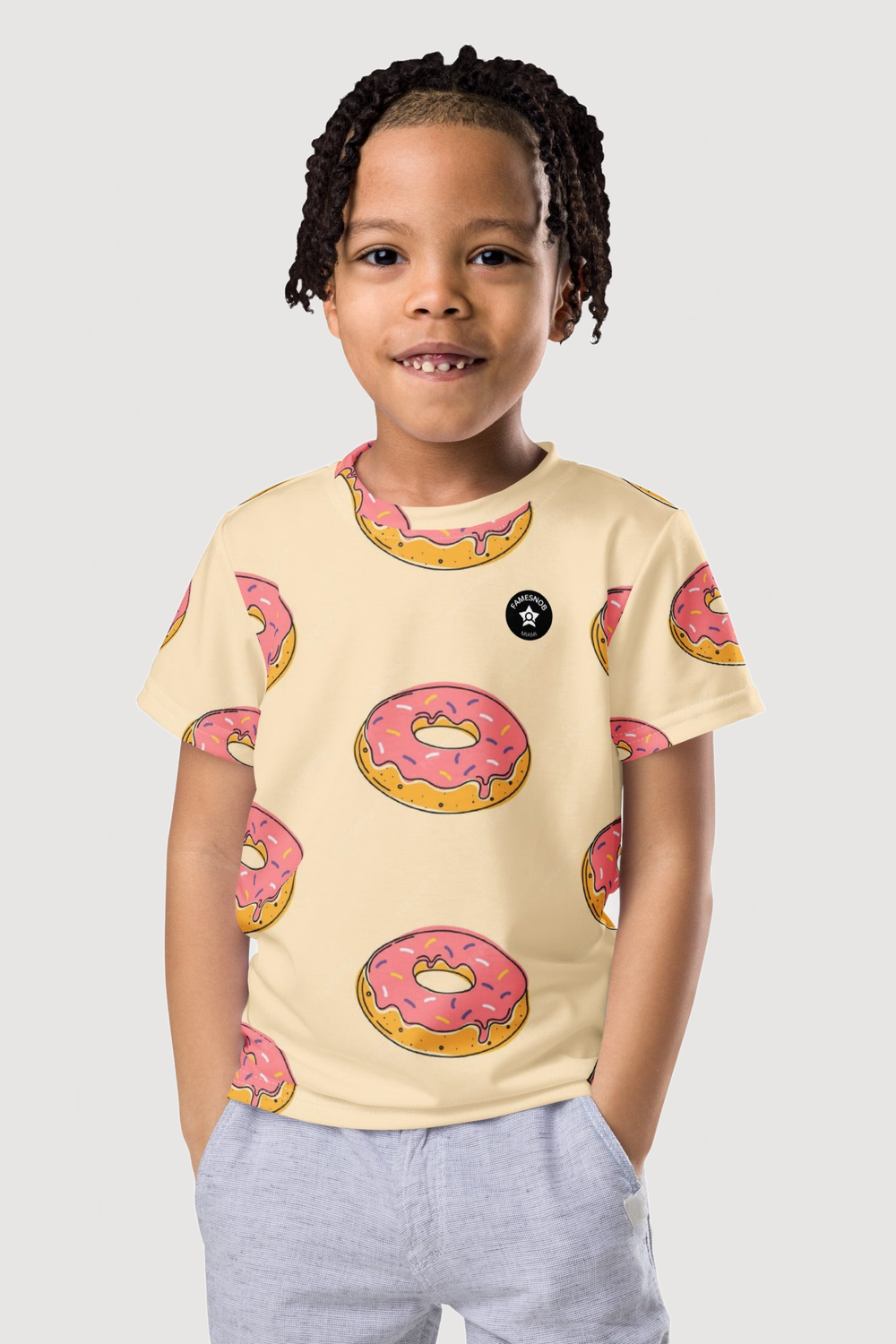 Kids Crew Neck T-shirt - Famesnob