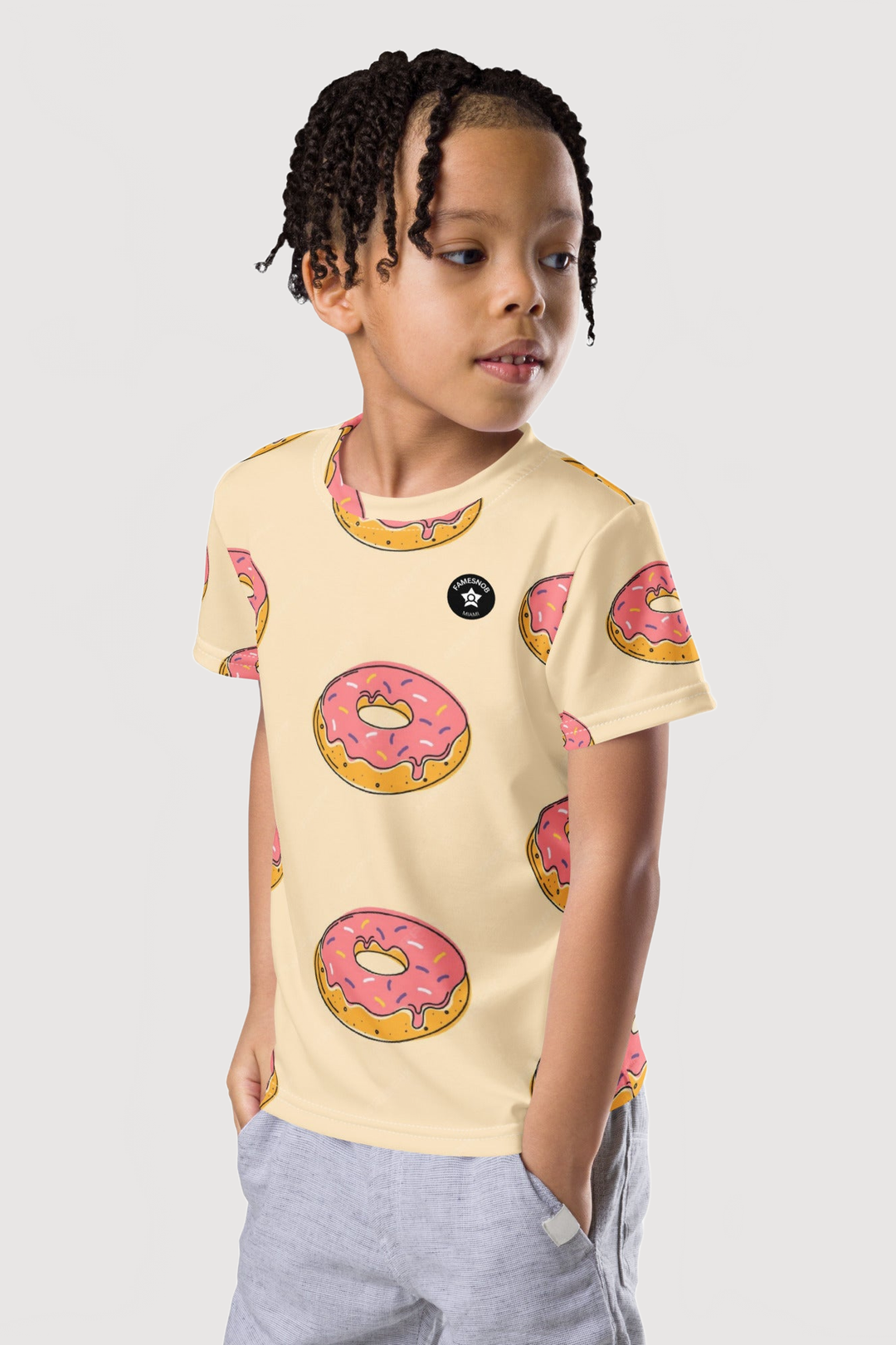 Kids Crew Neck T-shirt - Famesnob