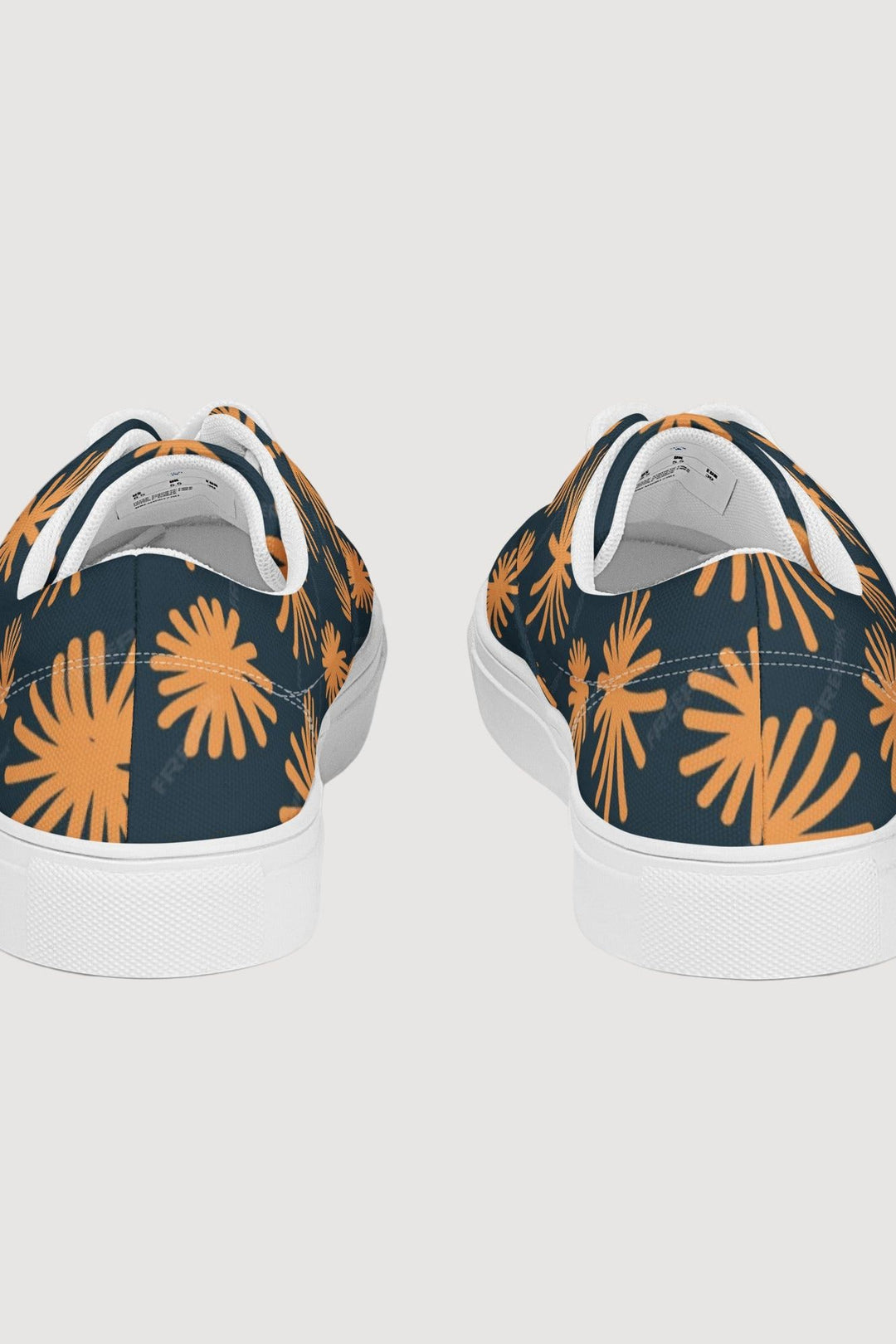 Lace-up Canvas Shoes - Famesnob