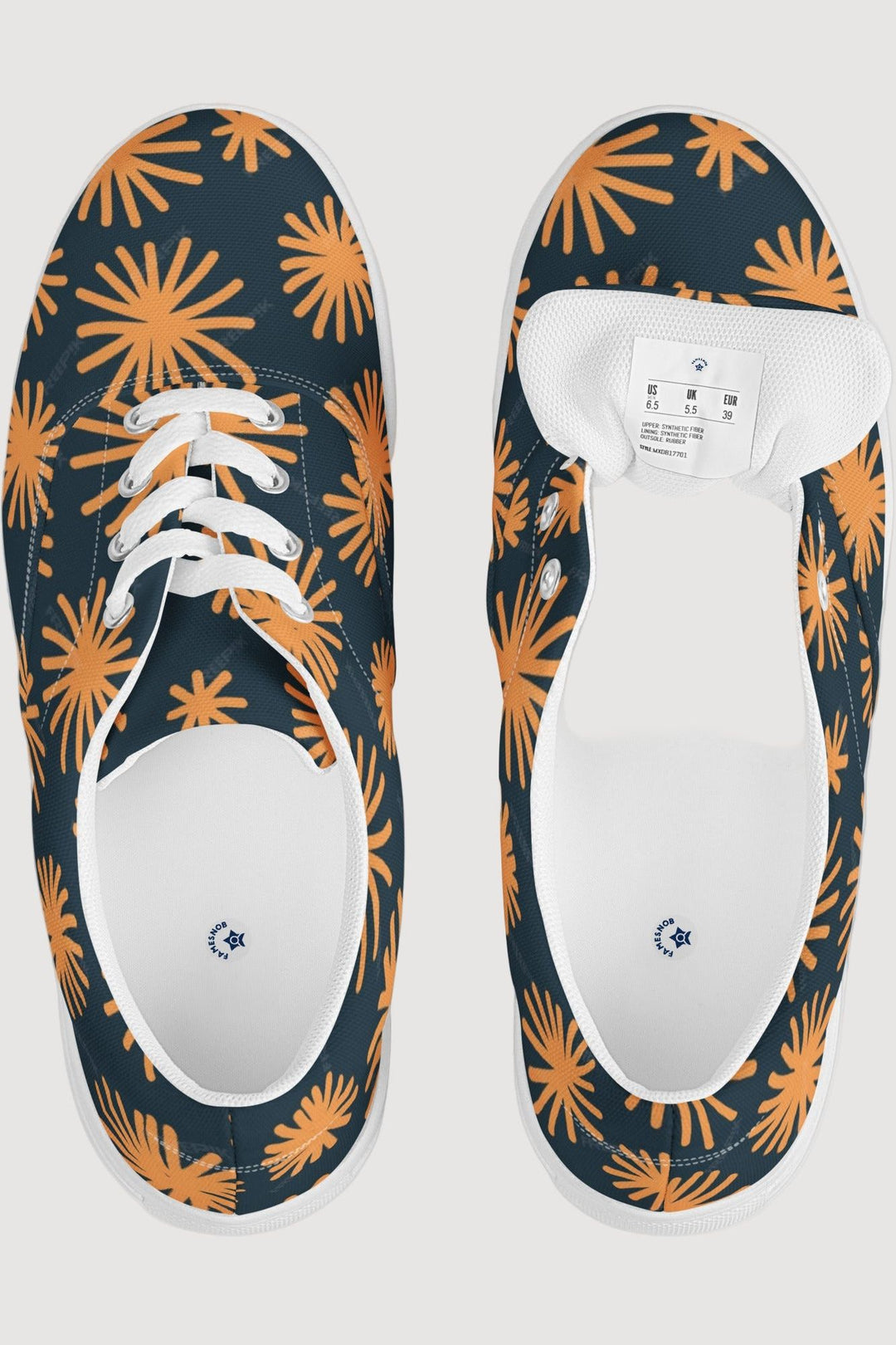 Lace-up Canvas Shoes - Famesnob