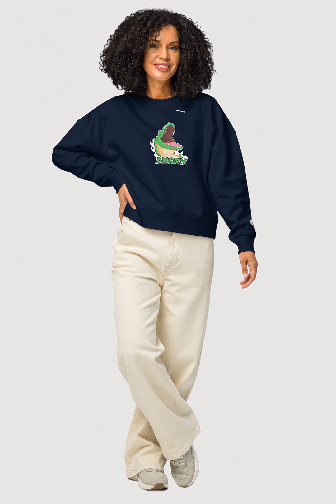Organic Crew Neck Sweatshirt | Stanley/Stella - Famesnob