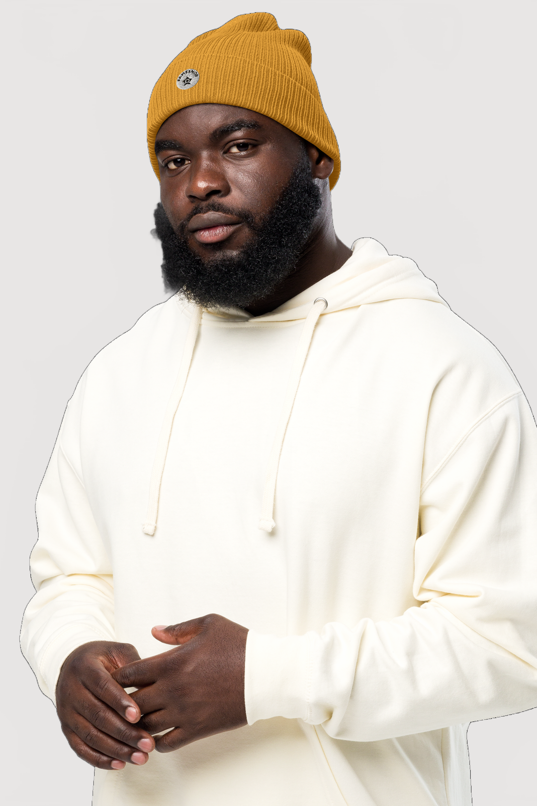 Organic Ribbed Beanie | Atlantis - Famesnob