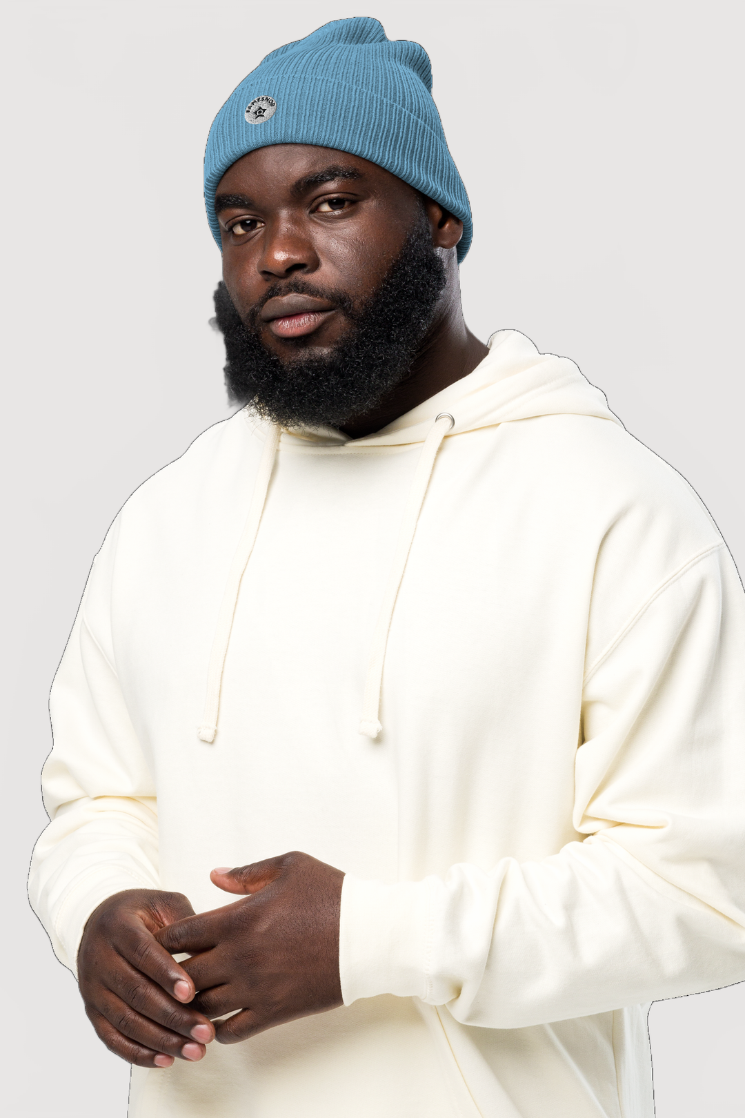 Organic Ribbed Beanie | Atlantis - Famesnob