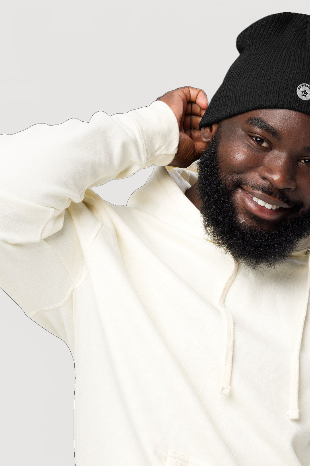 Organic Ribbed Beanie | Atlantis - Famesnob