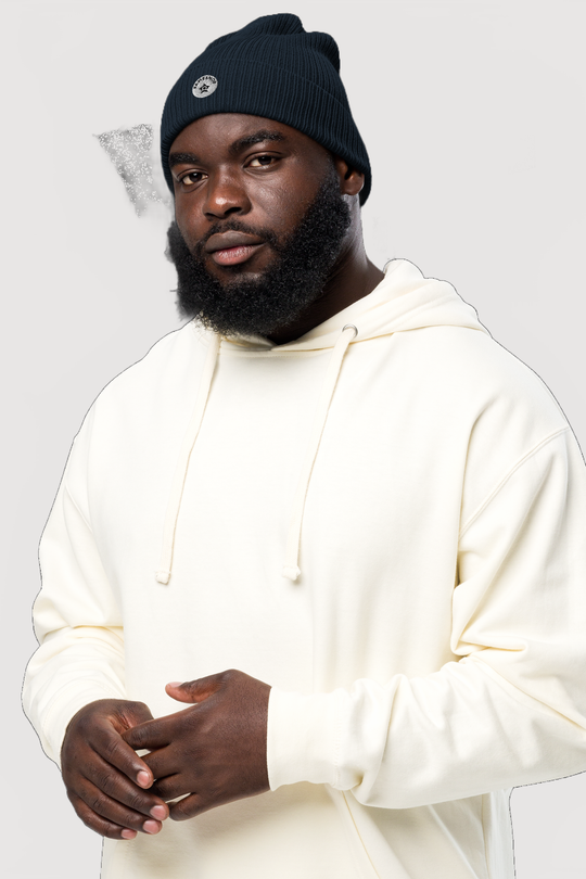 Organic Ribbed Beanie | Atlantis - Famesnob