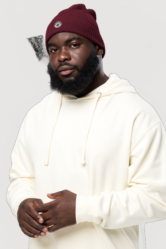 Organic Ribbed Beanie | Atlantis - Famesnob