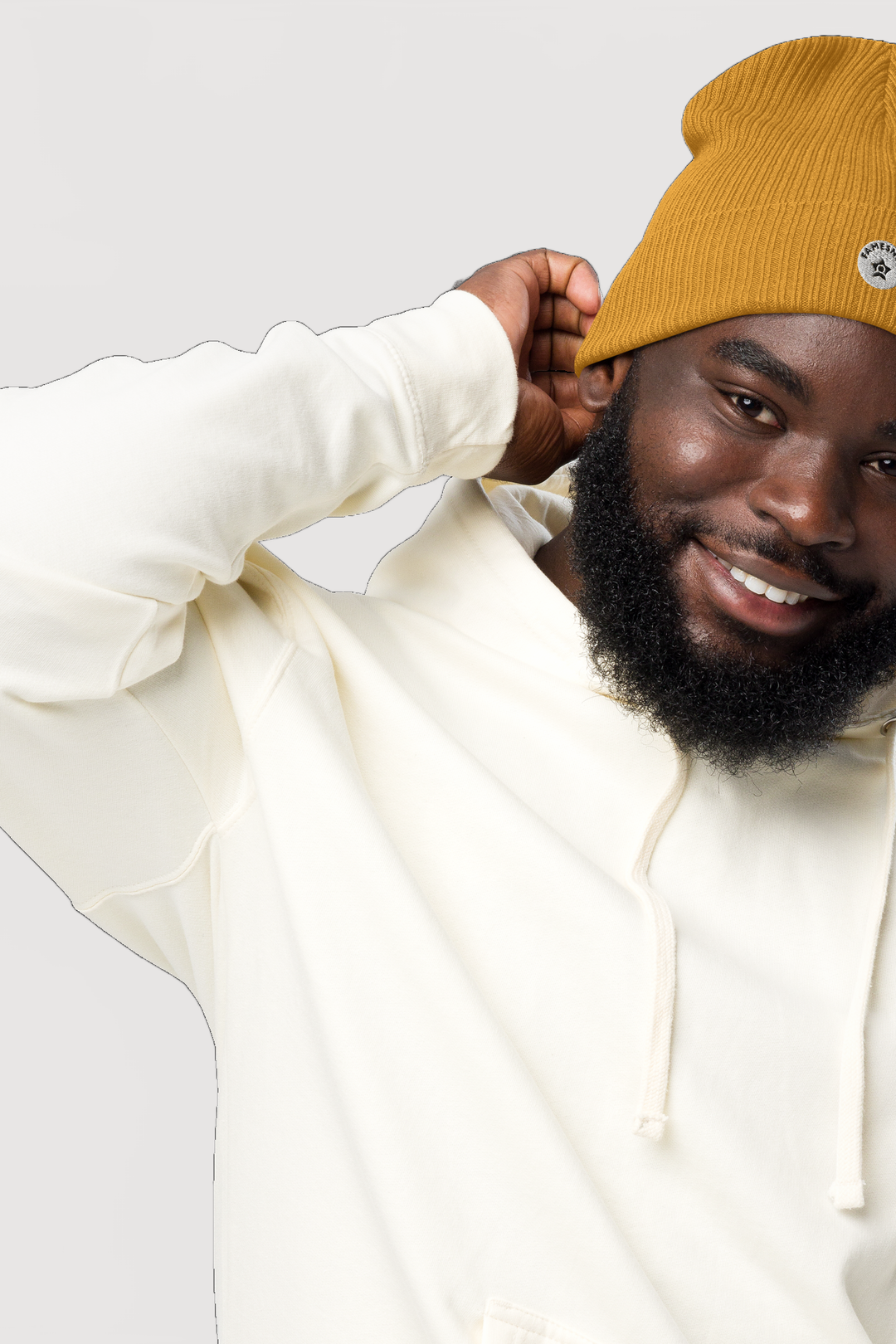 Organic Ribbed Beanie | Atlantis - Famesnob