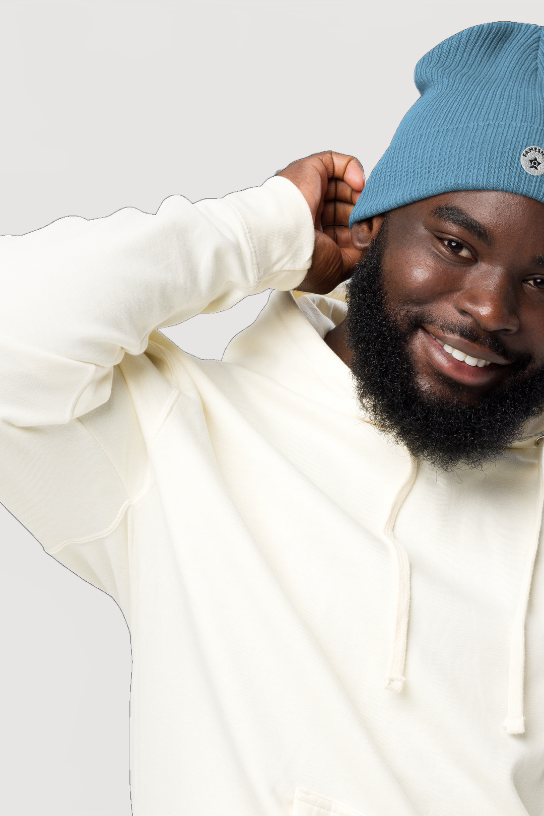 Organic Ribbed Beanie | Atlantis - Famesnob