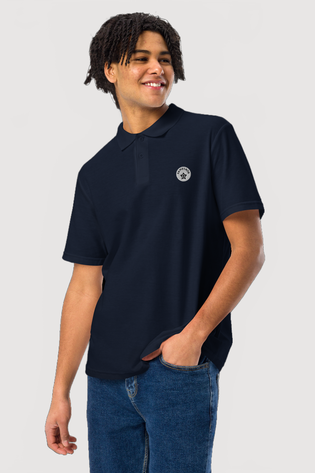 Pique Polo Shirt - Famesnob