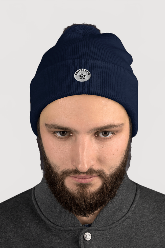 Pom-Pom Knit Cap | Sportsman - Famesnob