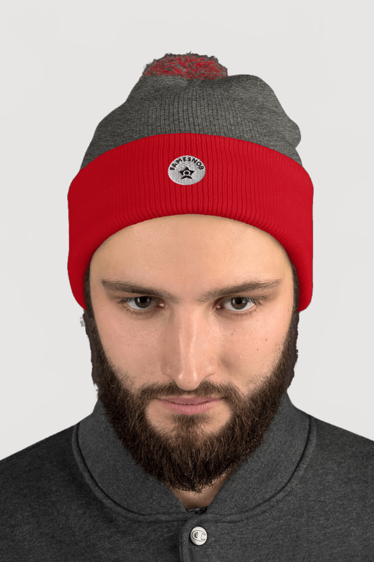 Pom-Pom Knit Cap | Sportsman - Famesnob