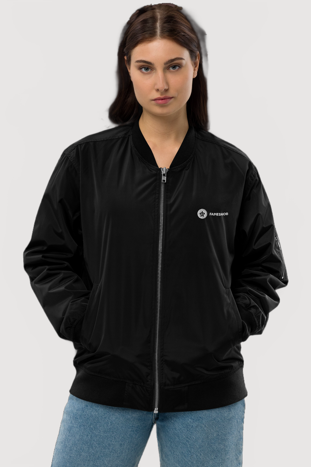 Premium Recycled Bomber Jacket | Threadfast Apparel - Famesnob