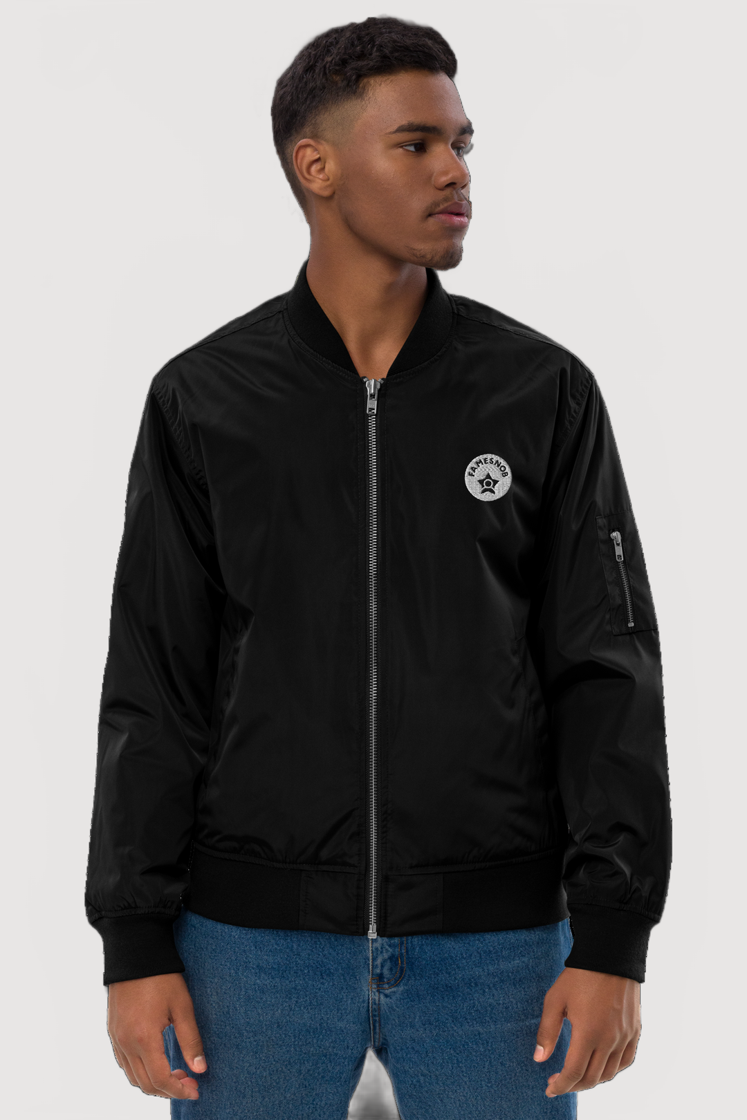 Premium Recycled Bomber Jacket | Threadfast Apparel - Famesnob