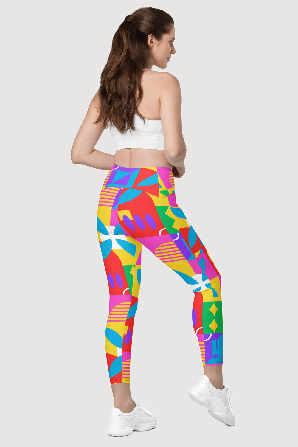 Recycled Leggings with Pockets - Famesnob