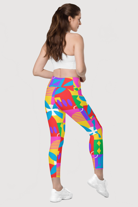 Recycled Leggings with Pockets - Famesnob
