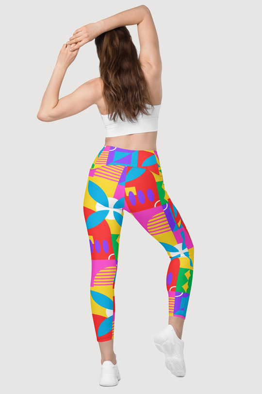 Recycled Leggings with Pockets - Famesnob