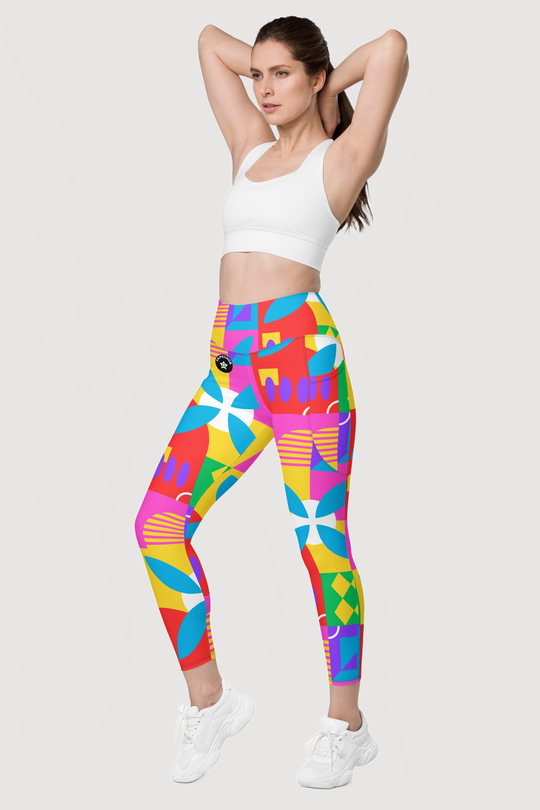 Recycled Leggings with Pockets - Famesnob