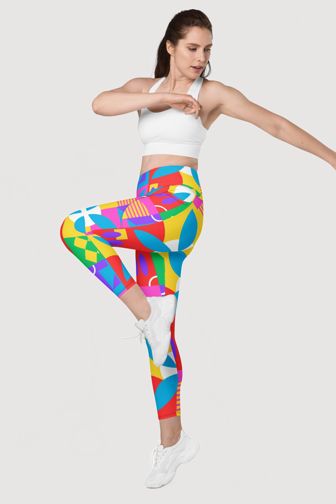 Recycled Leggings with Pockets - Famesnob