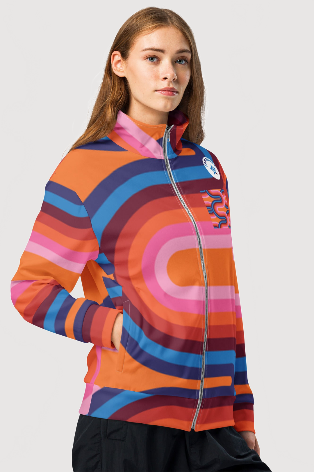 Recycled Unisex Track Jacket - Famesnob