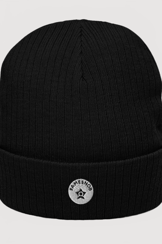 Ribbed Knit Beanie  | Atlantis - Famesnob