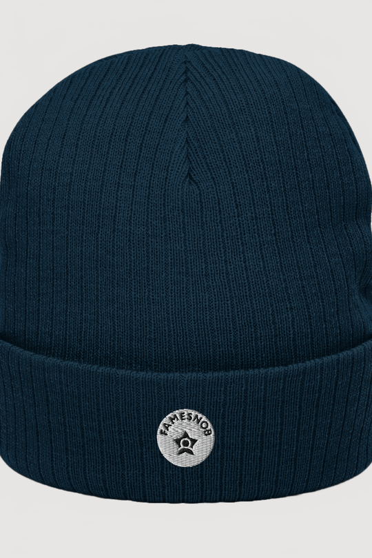 Ribbed Knit Beanie  | Atlantis - Famesnob