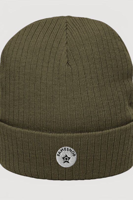 Ribbed Knit Beanie  | Atlantis - Famesnob