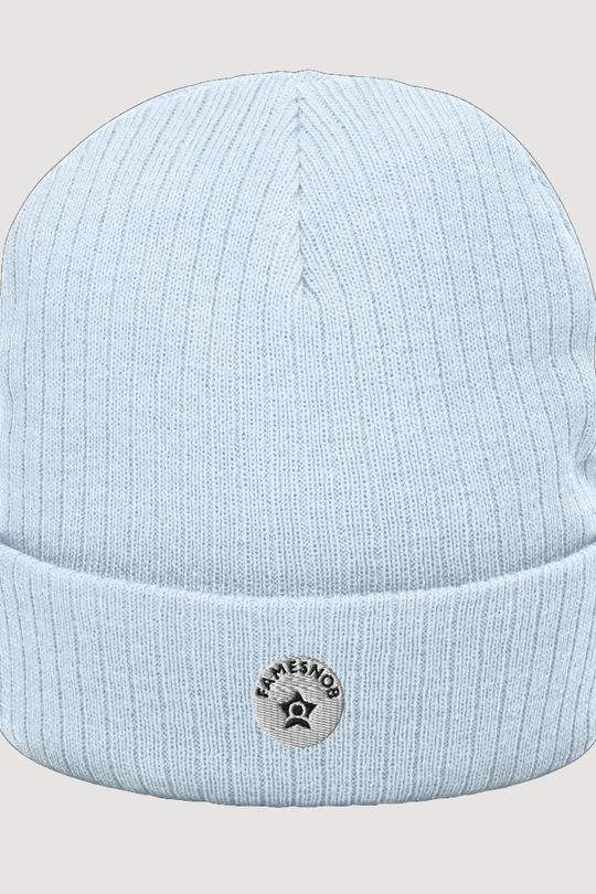 Ribbed Knit Beanie  | Atlantis - Famesnob