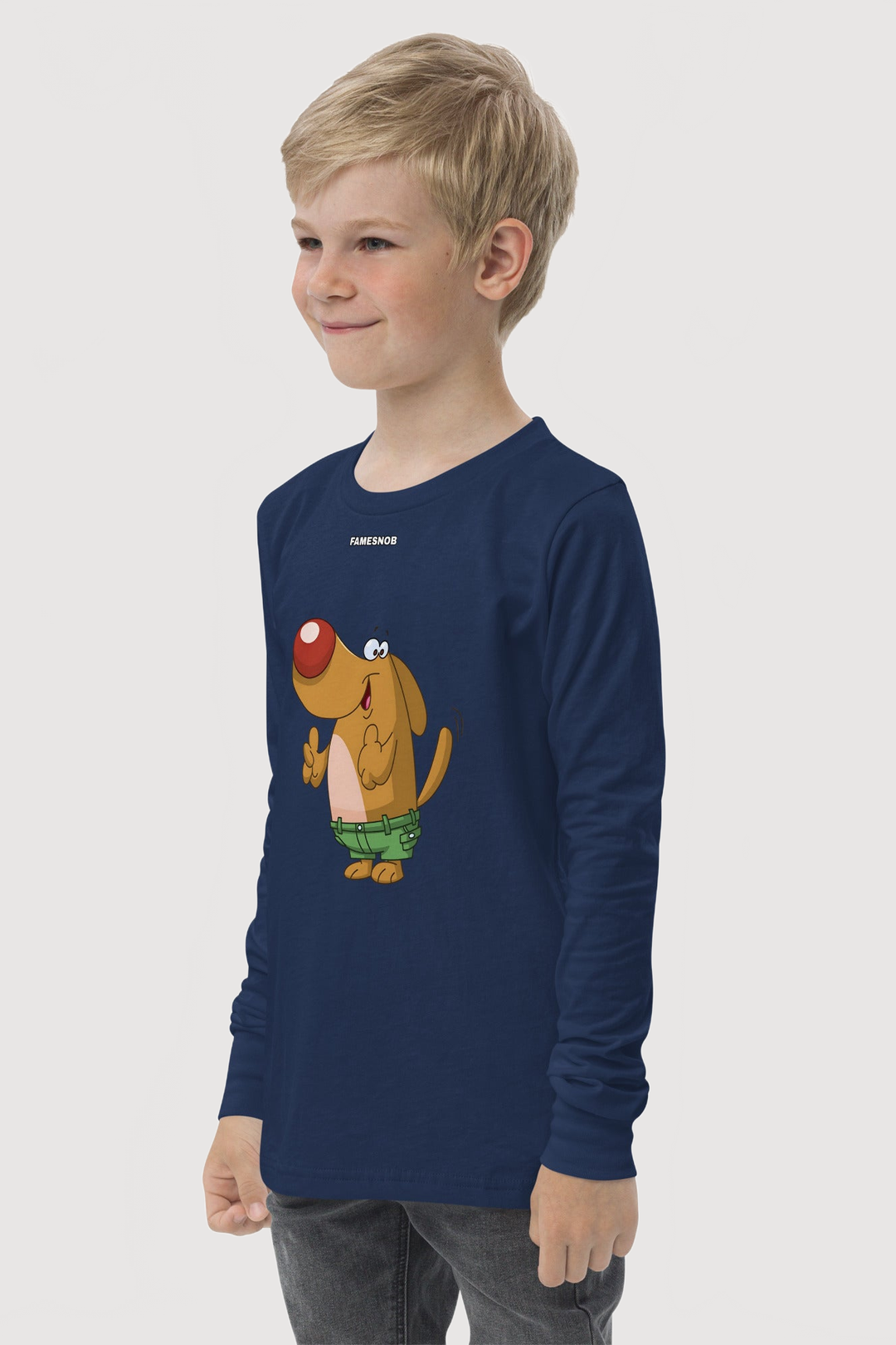 Ringspun Cotton Long Sleeve T-shirt - Famesnob