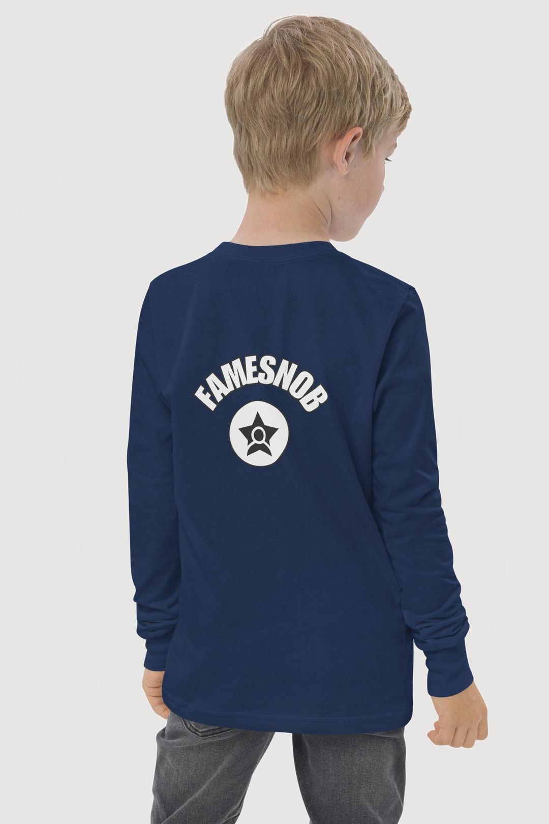 Ringspun Cotton Long Sleeve T-shirt - Famesnob