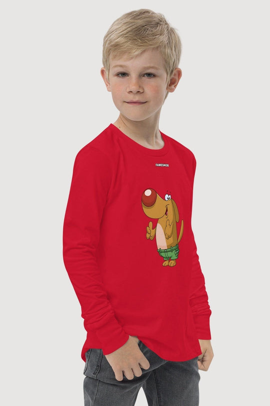 Ringspun Cotton Long Sleeve T-shirt - Famesnob
