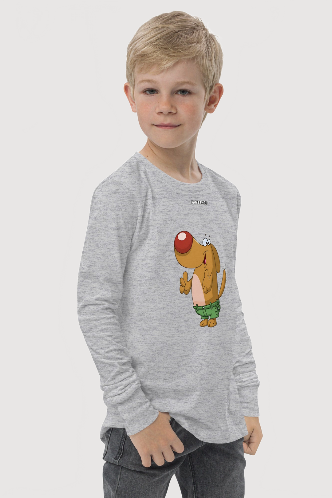 Ringspun Cotton Long Sleeve T-shirt - Famesnob